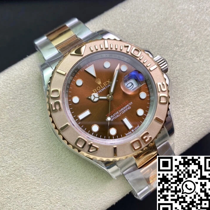 AR 40MM Rolex Factory 116621 Yacht-Master Dial Chocolate 0416